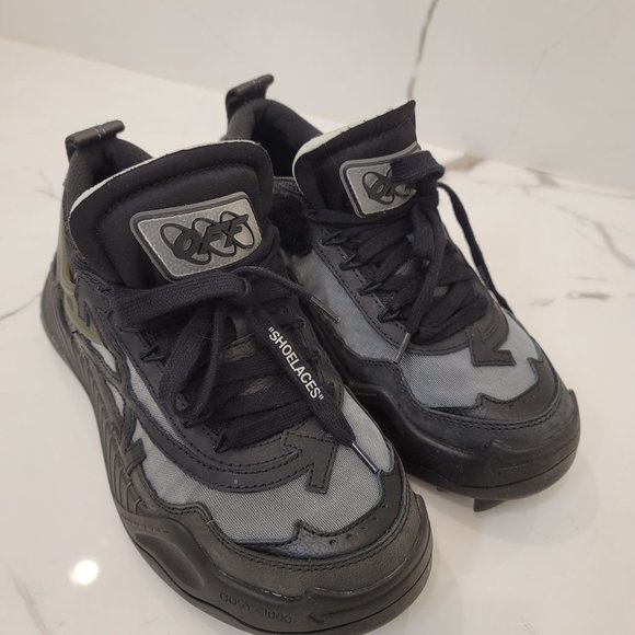 OFF-WHITE ODSY 1000 Snickers/Trainers in black 38 - Picture 7 of 10